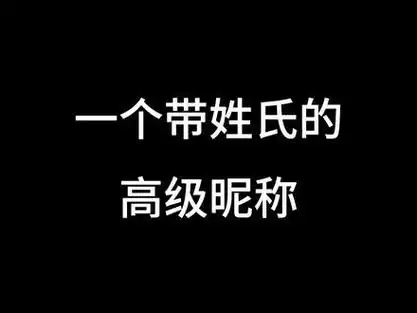 高级昵称 #带姓氏的网名 30李287822