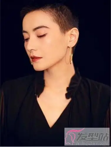 女生寸头超短发发型 帅气寸头彰显个性时尚