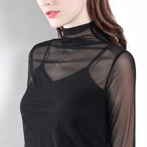 纱网上衣 透明薄纱