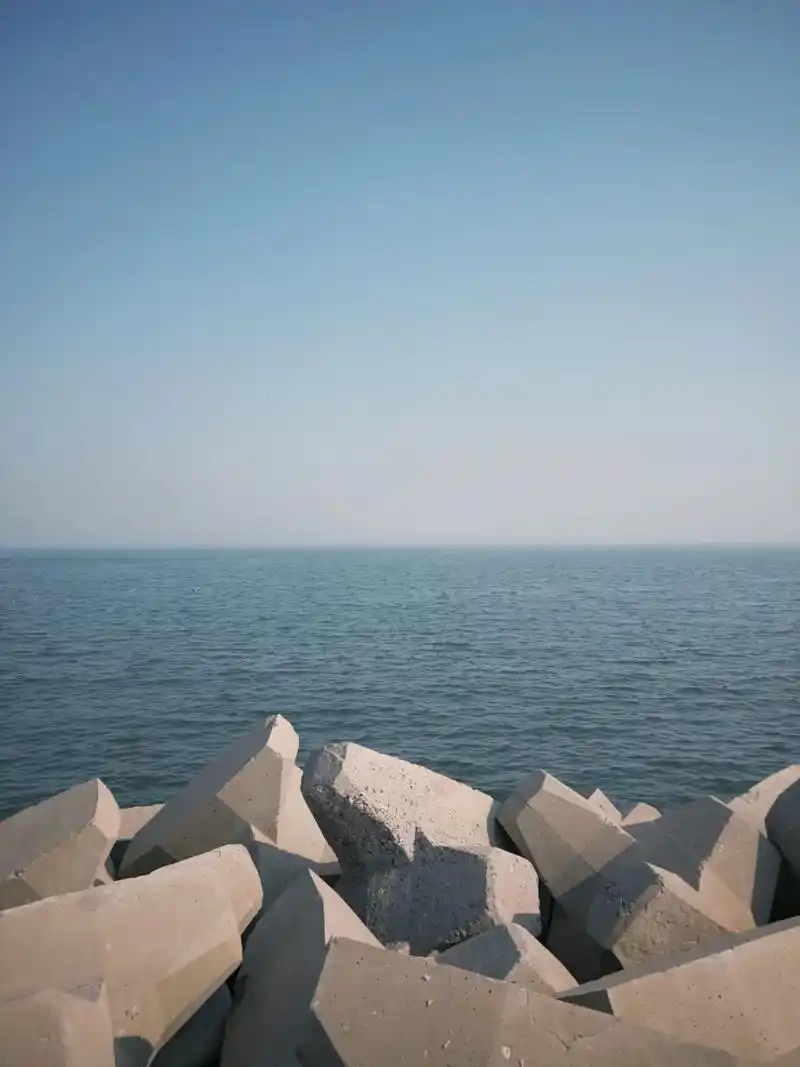 天津的海边很出片!