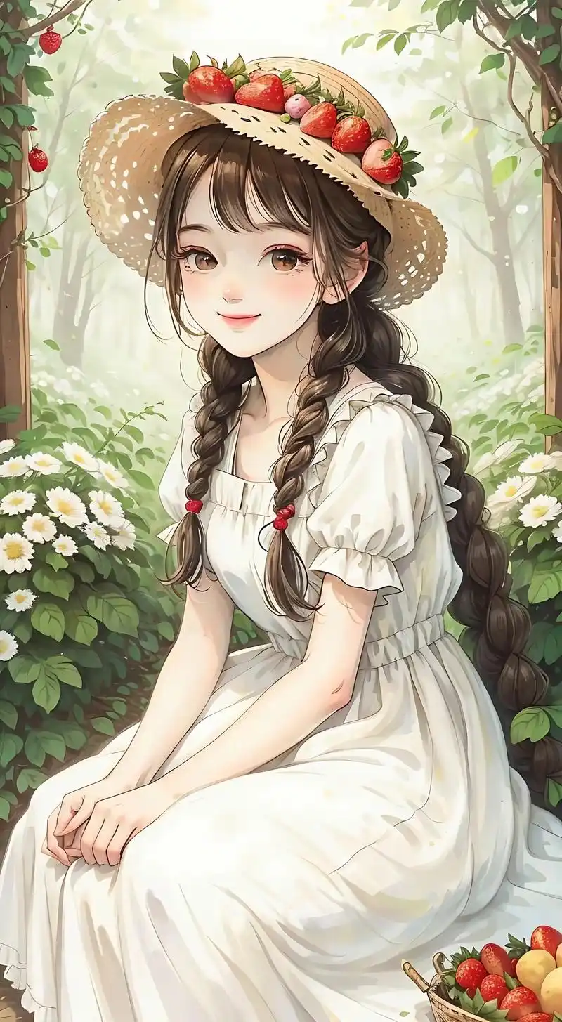 漫画女孩 #甜美女孩 #抖音原创动漫 #超好看的图片 漂亮 - 抖音