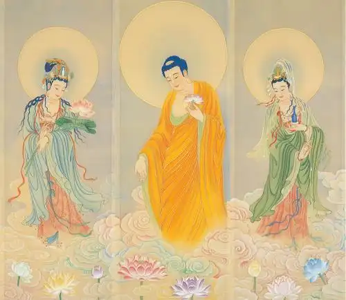 请问这幅西方三圣是谁画的