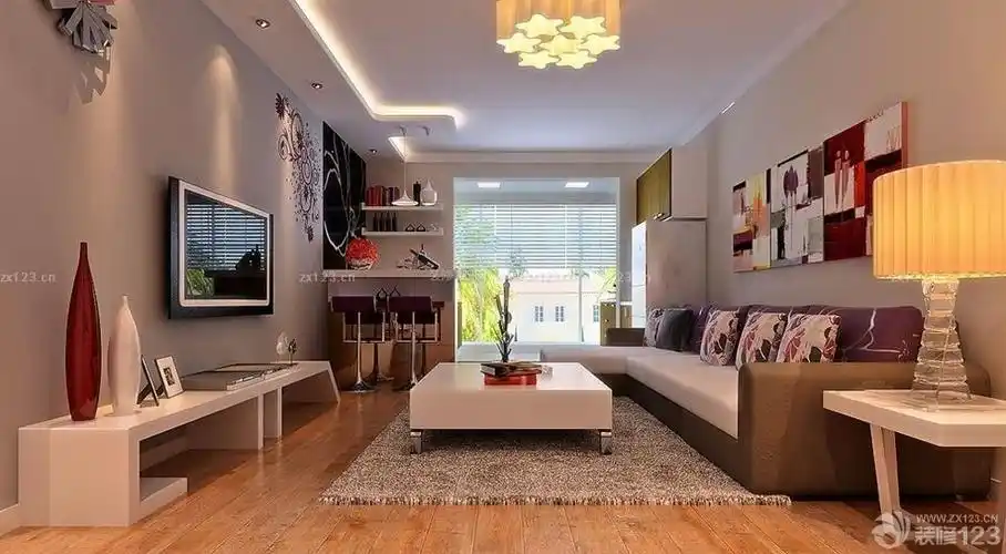 两房变三房家庭客厅装修图片_装信通网效果图