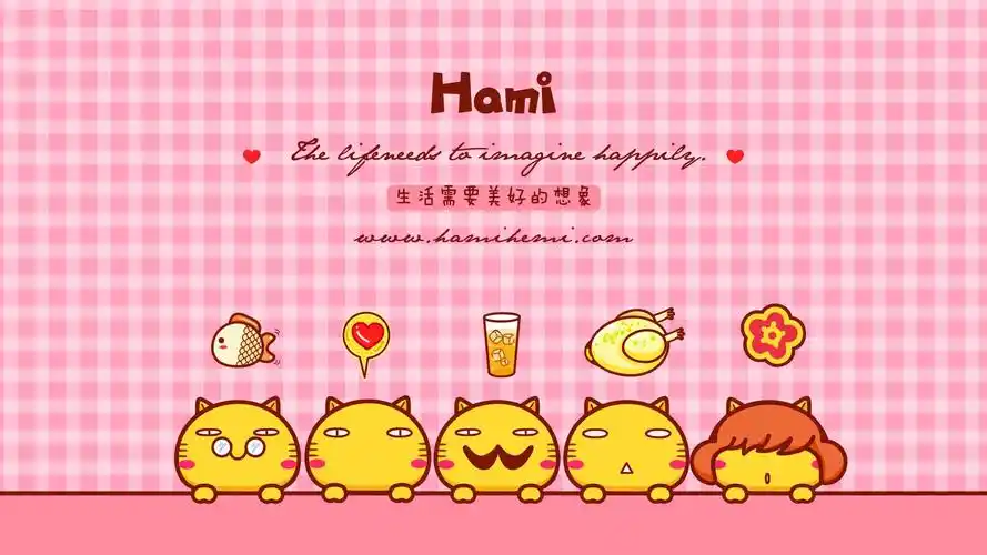 动漫哈咪猫高清桌面壁纸_卡通动漫_壁纸下载_美桌网