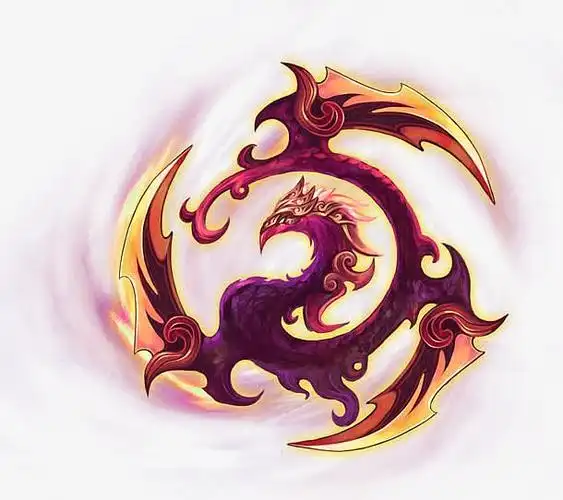 游戏原画特效飞龙