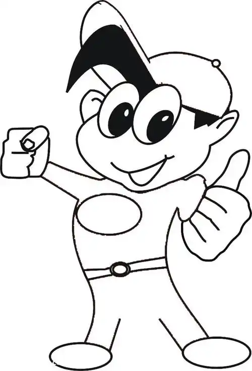 卡通人物形象简笔画 卡通人物形象简笔画可爱