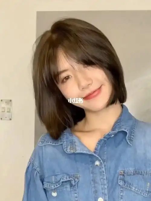 2021年最火的减龄韩式短发发型_减龄_短发_发型_接头发_修容_韩式发型