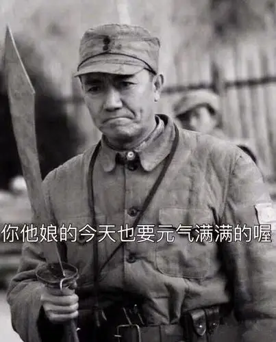 你他娘的今天也要元气满满的喔-表情图片 - 壁纸家