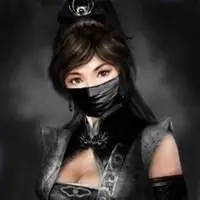 半蒙面头像女生 黑白半遮脸女生头像_微信头像图片大全