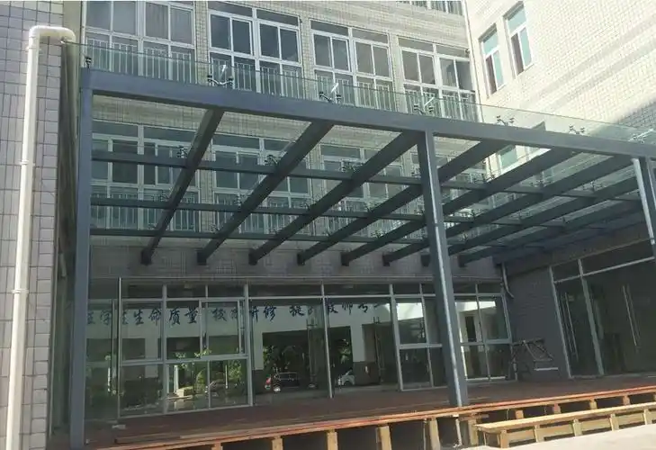 钢结构雨棚玻璃阳光房钢结构阳光房