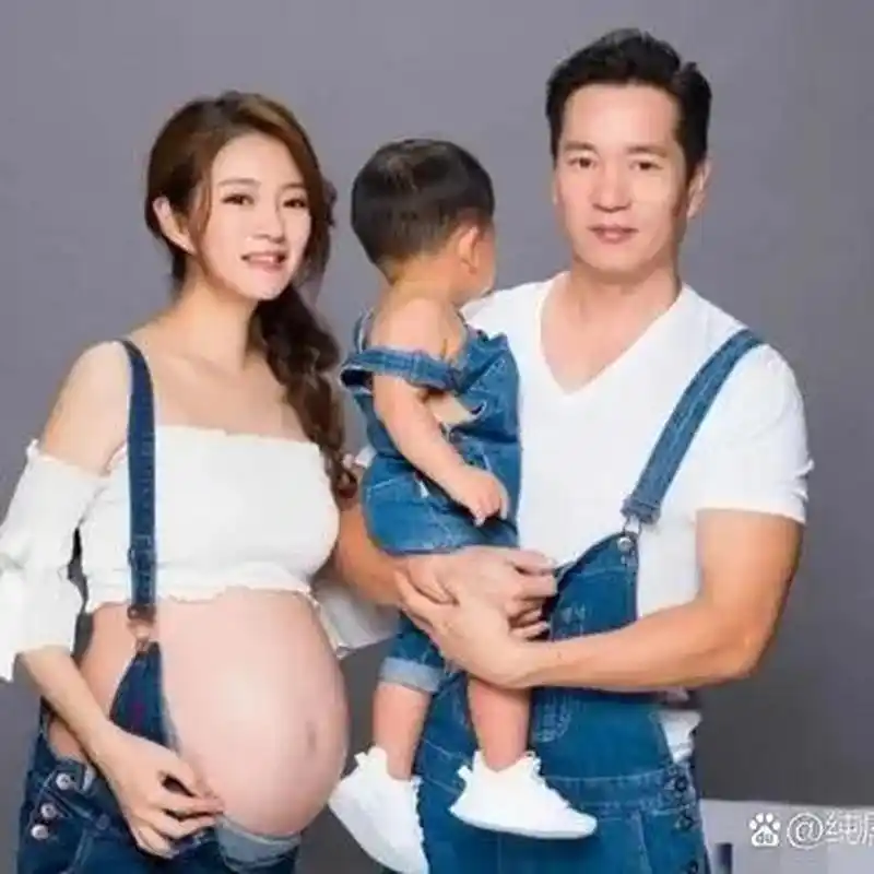 安以轩大肚子竟还能这么漂亮!