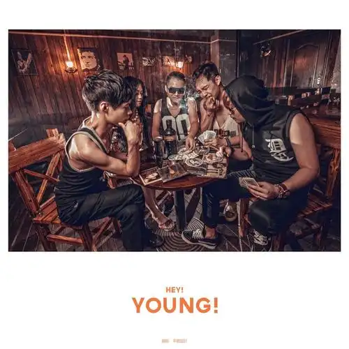 起凡乐队宣传照单张预览