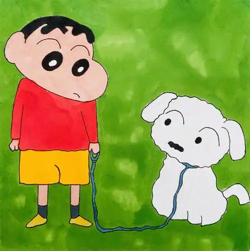 马克笔手绘教程蜡笔小新小白