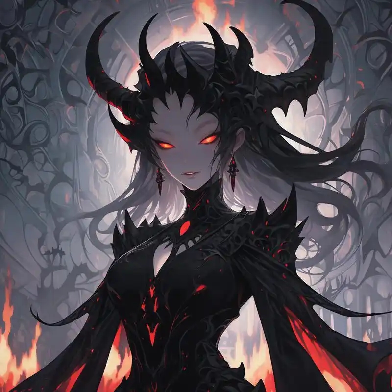 94暗黑系恶魔头像精选97 沉浸在黑暗的世界中,这些恶魔头像散发着