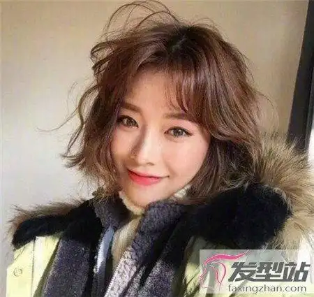 a字减龄波波头 上窄下宽显瘦短发-bobo发型-发型站_最新流行发型设计