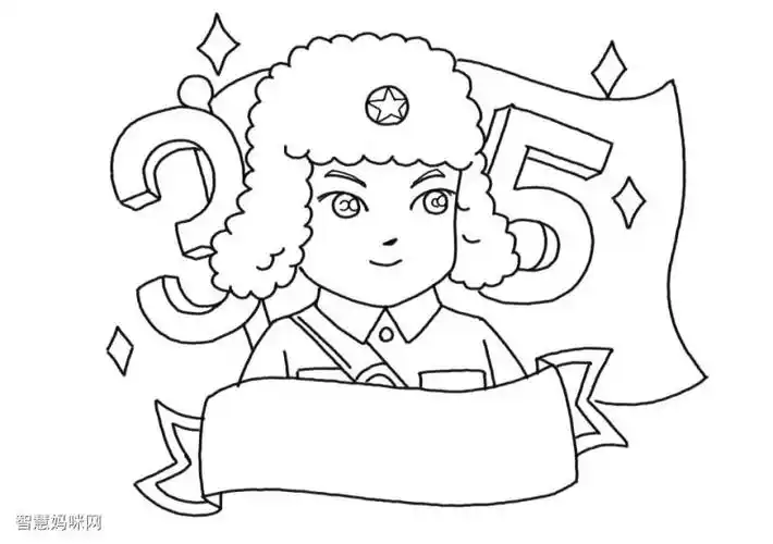 3月5日学习雷锋主题简笔画