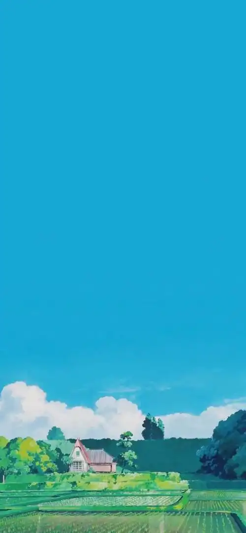 清新养眼插画壁纸,宫崎骏的治愈世界(2)