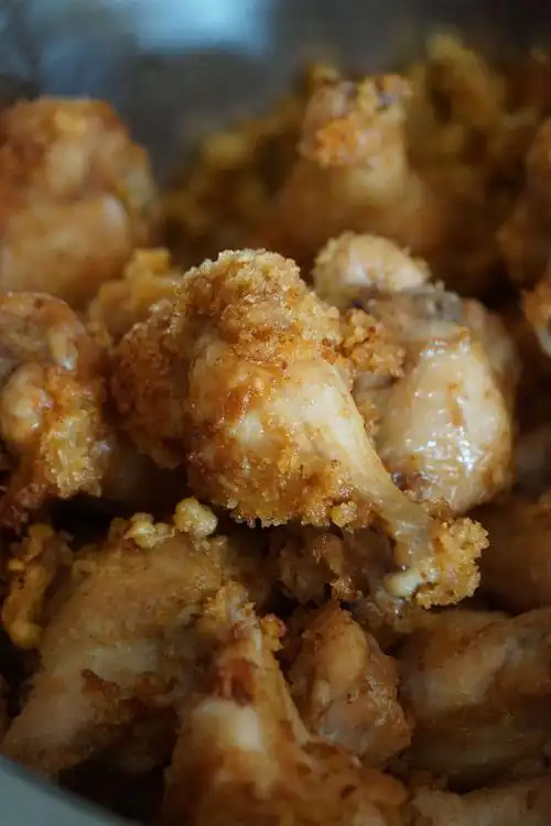 又香又酥的炸鸡翅根就做好啦!