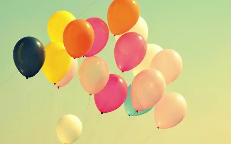 浪漫唯美艳丽气球