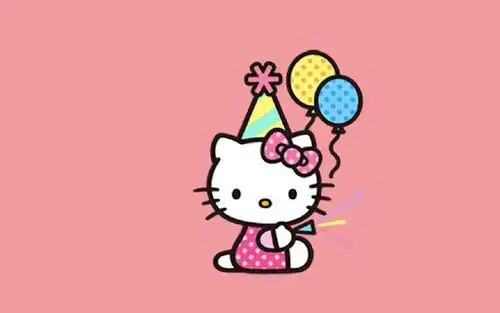 hellokitty可爱卡通插画,高清壁纸图片,动漫人物-回车桌面