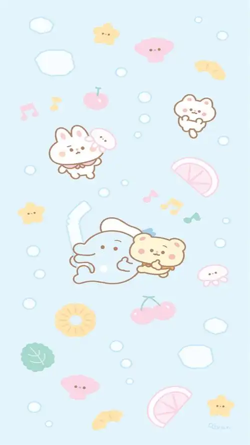 萌系主题手绘高清手机壁纸_可爱_手机壁纸下载_美桌网