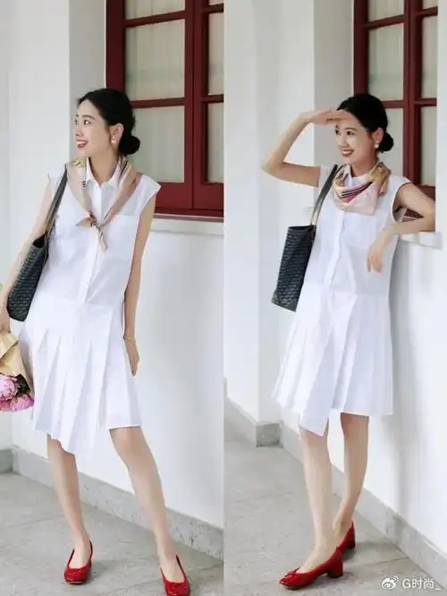 夏天裙子千万别随便穿多借鉴这3个搭配技巧谁见谁夸