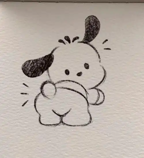 一组可爱的简笔画