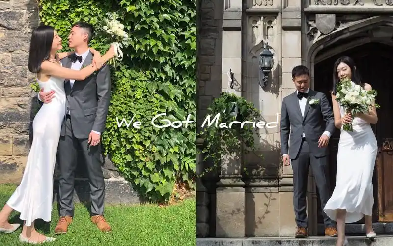 恋爱7年我和我的初恋结婚了筹备结婚当天加拿大结婚这样子哦vlog