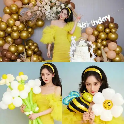 明星生日杨幂生日派对