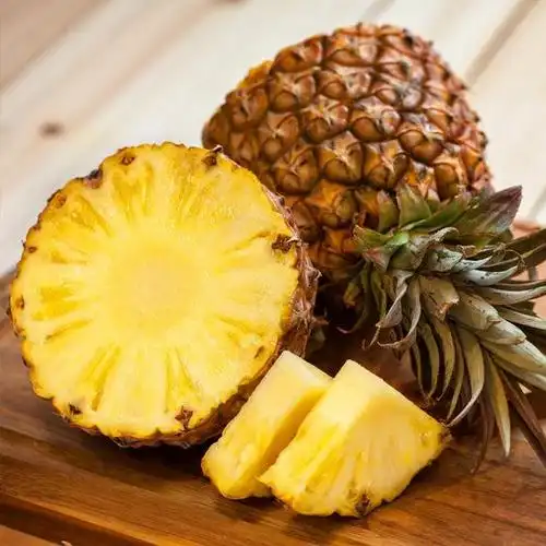 台湾树上熟凤梨 甜嫩无渣 品质上乘 真的超级好吃 单果约2.5斤
