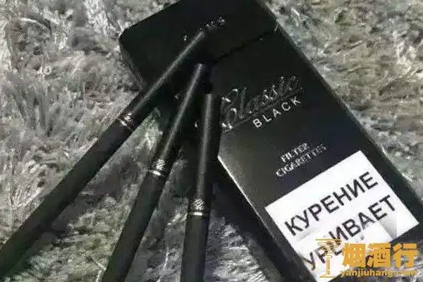 这款香烟在全球口感好的香烟排行榜中名列前茅,外包装以黑色为主色调