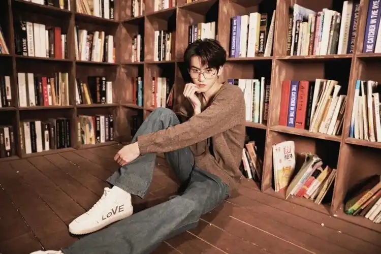 太适合金丝眼镜了我说,被周柯宇帅晕了温柔帅气的学长你在哪个图书馆