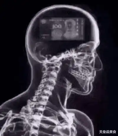 脑子里只有钱哦