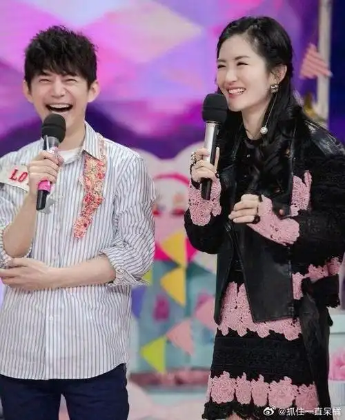 谢娜何炅同框合照