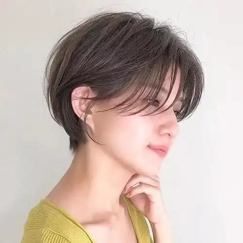 超短发发型女2019露耳