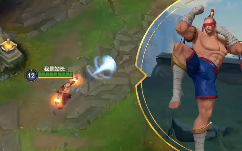 lol手游:盲僧至高之拳皮肤鉴赏,买了你就上当了