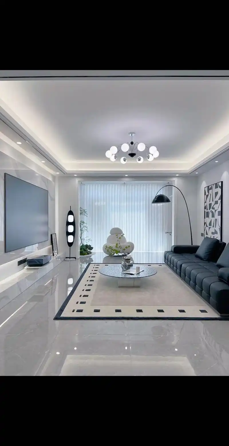 普通人也能装的理想家,100平方松弛感满满的现代简约风装修!