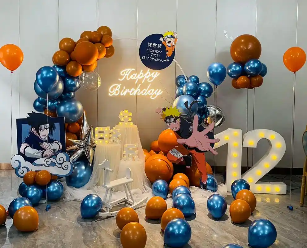 洛阳12岁男孩儿生日派对火影忍者炫酷
