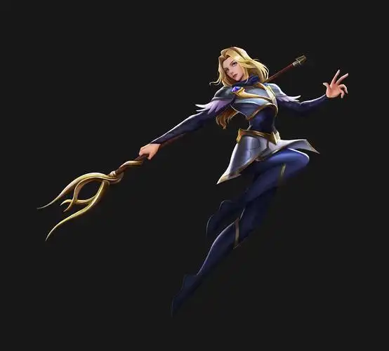 拉克丝同人立绘|插画|游戏原画|韦恩的背影 - 原创作品 - 站酷 (zcool