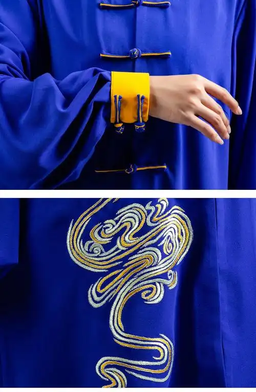 祥云太极服装女新款洋气武术表演比赛服男太极拳练功服春夏季套装