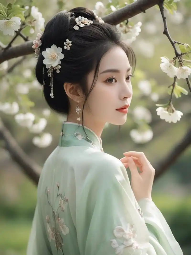 漫改,邂逅花下古装少女  99当我瞥见那惊艳的侧颜,瞬间像是被施展了