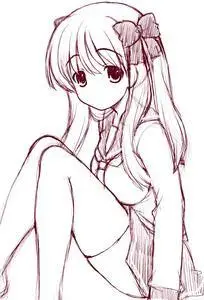 坐在地板上的人简笔画人物坐在地上的简笔画法坐地人物简笔画思考的小