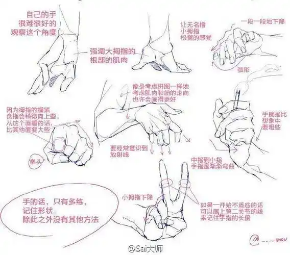 动漫##二次元绘画学习##绘画入门教程##绘画参考素材