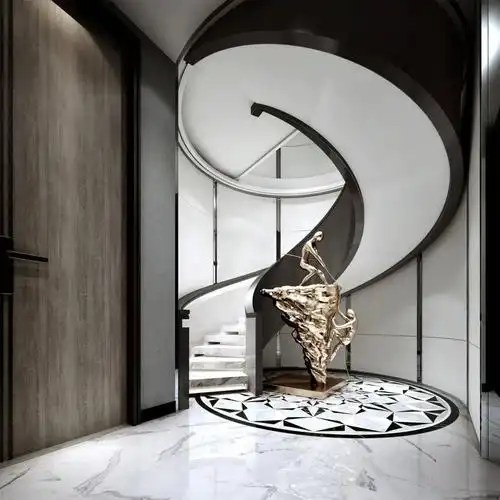 casamica▎轻奢时代楼梯可以这样设计别墅必备