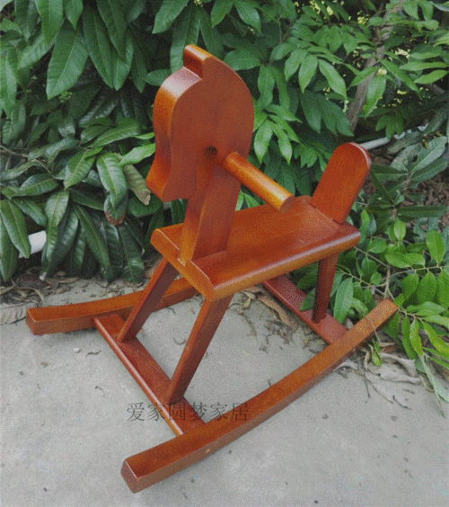 实木宝宝制木摇摇马马玩具2摇椅周3岁生日摄影幼儿园生日礼物特价