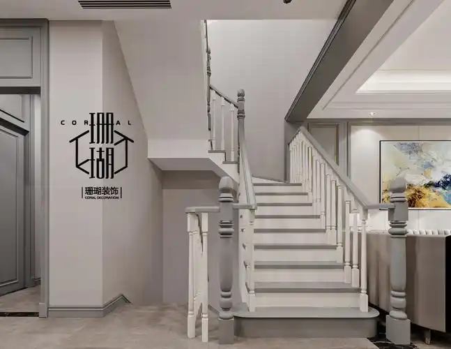 别墅装修|中央美墅330㎡_现代轻奢风格_诸暨别墅装修大宅设计 - 诸暨