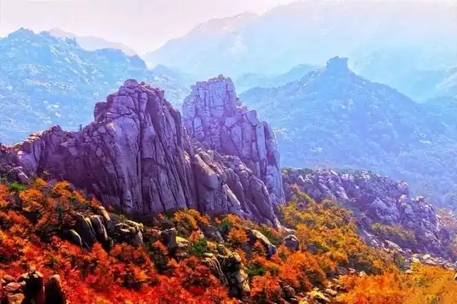 山东青岛崂山风景