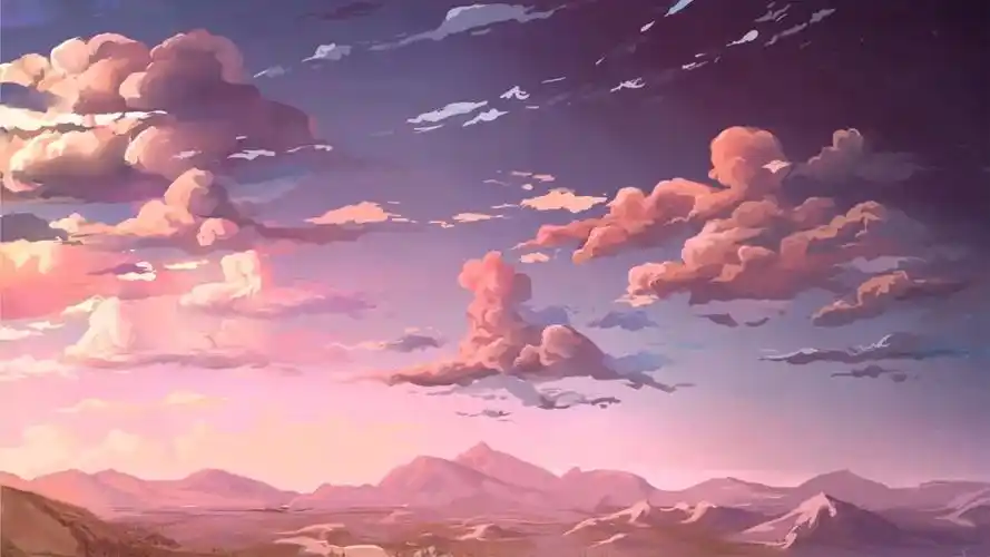 日落晚霞风景动态壁纸下载-动漫日落晚霞风景mac动态壁纸- mac天空