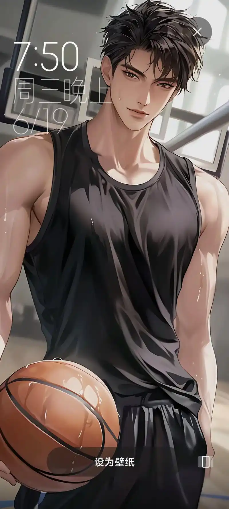 【knife动漫帅哥壁纸】#韩漫身材 #手机锁屏 #撕漫男 - 抖音