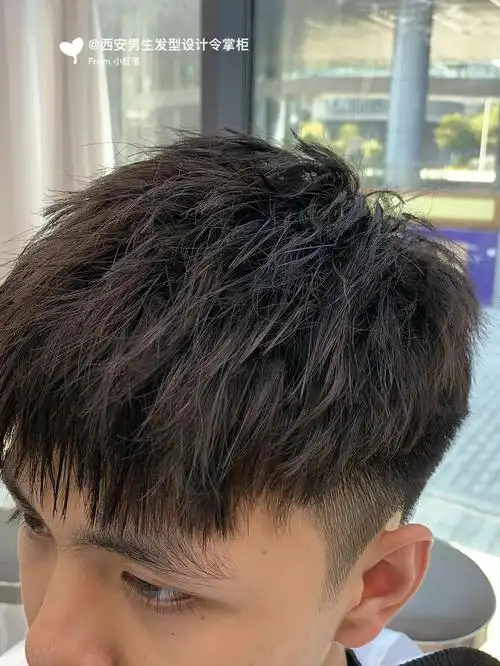 西安哪里做头发好 西安最好的理发店 西安脸型发型设计#摩根烫 #烟花